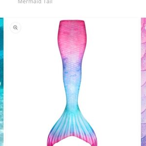 Colorful Mermaid Tail Blanket